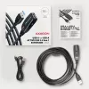 Axagon ADR-310 USB 3.2 Gen 1 A-M -> A-F aktyvus prailginimo / kartotuvo kabelis 10 m