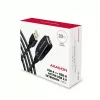 Axagon ADR-220 USB 2.0 A-M -> A-F aktyvusis ilginimo kartotuvo kabelis 20 m