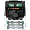 Axagon RHD-225 METAL laikiklis 2x 2,5 colio HDD/SSD į 3,5 colio nišą, ventiliatoriaus vieta