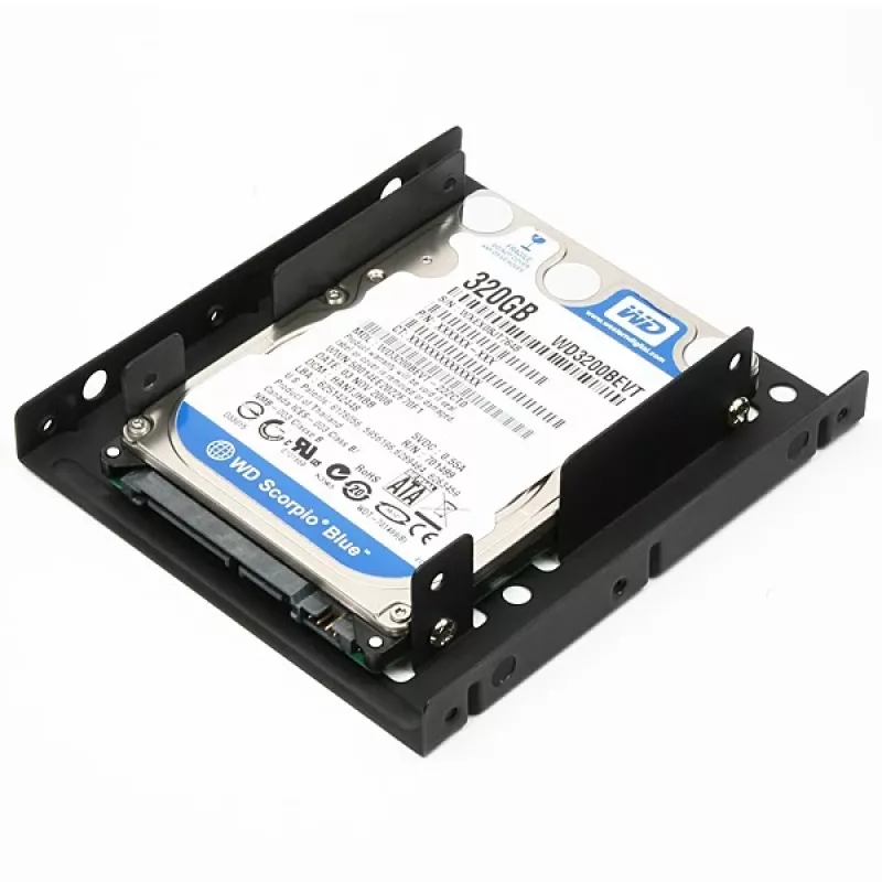 Axagon RHD-225 METAL laikiklis 2x 2,5 colio HDD/SSD į 3,5 colio nišą, ventiliatoriaus vieta