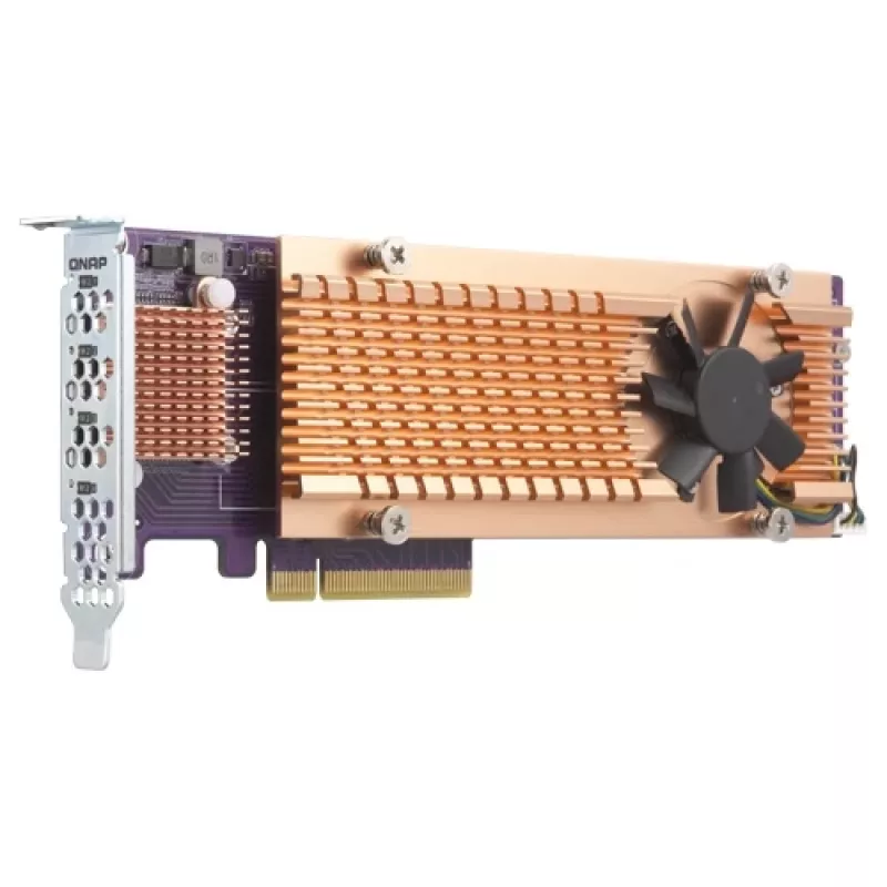 QNAP QM2-4P-384 sąsajos kortelės / adapteris Vidinė PCIe