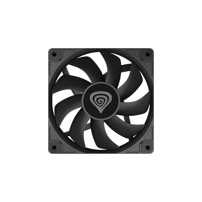 GENESIS Oxal 120 Computer case Fan 12 cm Juoda 1 vnt.