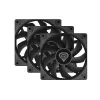 GENESIS Oxal 120 Computer case Fan 12 cm Juoda 3 vnt.