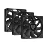 GENESIS Oxal 120 Computer case Fan 12 cm Juoda 3 vnt.