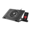GENESIS Oxid 450 nešiojamojo kompiuterio aušinimo padėklas 39,6 cm (15,6 colio) 2400 RPM Juodas