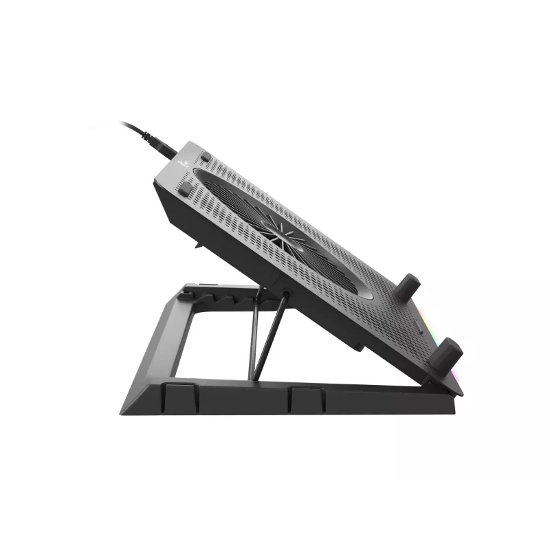 GENESIS Oxid 450 nešiojamojo kompiuterio aušinimo padėklas 39,6 cm (15,6 colio) 2400 RPM Juodas