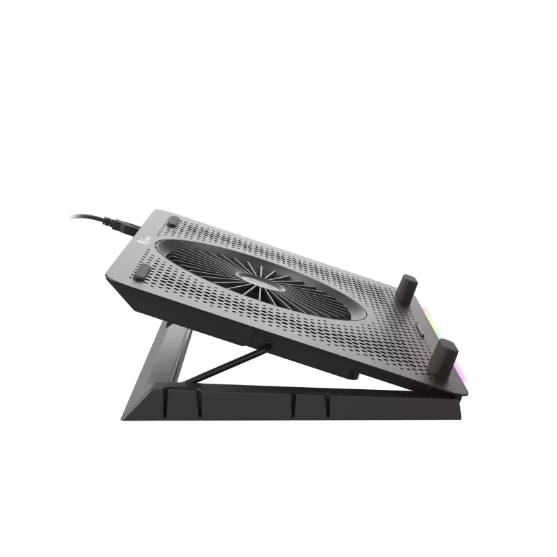 GENESIS Oxid 450 nešiojamojo kompiuterio aušinimo padėklas 39,6 cm (15,6 colio) 2400 RPM Juodas