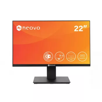 AG Neovo LA-2202 kompiuterio monitorius 54,6 cm (21,5 colio) 1920 x 1080 pikselių Full HD LCD juodas