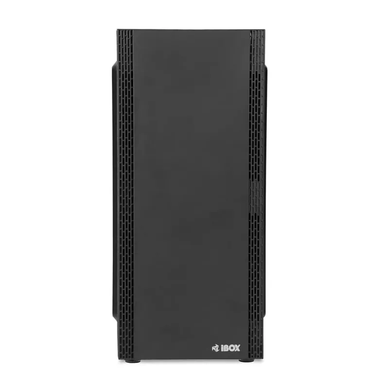 PC korpusas IBOX ANTILA 39 Midi Tower — juodas, ATX/microATX, GPU iki 31 cm, CPU aušintuvo aukštis 150 mm