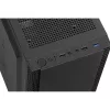 PC korpusas IBOX ANTILA 39 Midi Tower — juodas, ATX/microATX, GPU iki 31 cm, CPU aušintuvo aukštis 150 mm