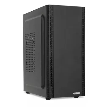 PC korpusas IBOX ANTILA 39 Midi Tower — juodas, ATX/microATX, GPU iki 31 cm, CPU aušintuvo aukštis 150 mm