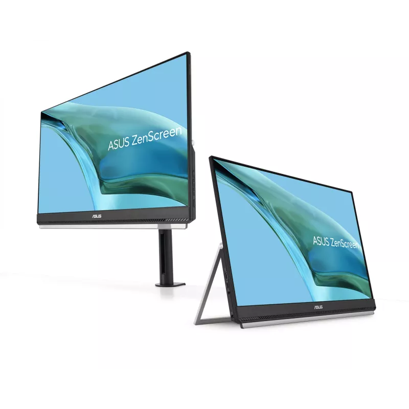 ASUS ZenScreen MB249C kompiuterio monitorius 60,5 cm (23,8 colio) 1920 x 1080 pikselių Full HD LED juodas