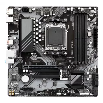 GIGABYTE A620M GAMING X pagrindinė plokštė – palaiko AMD Ryzen 8000 procesorius, 8+2+1 fazių skaitmeninis VRM, iki 8000 MHz DDR5 (OC), 1xPCIe 4.0 M.2, GbE LAN, USB 3.2 Gen 2