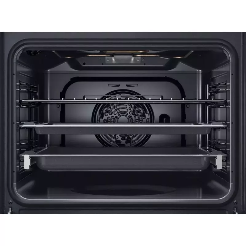 Įmontuojama elektrinė orkaitė WHIRLPOOL OMR58HU1B — 71 L, A+, hidrolitinis savaiminis valymas, konvekcija, grilis, ištraukiami bėgeliai