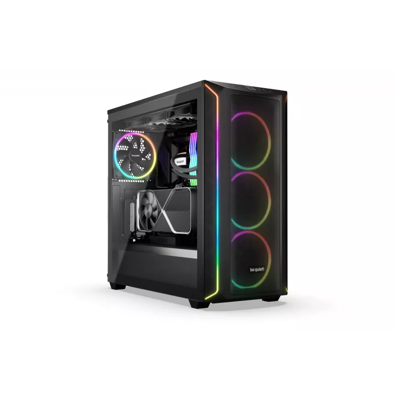 PC korpusas be quiet! Shadow Base 800 FX Midi Tower juodas