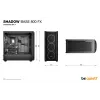 PC korpusas be quiet! Shadow Base 800 FX Midi Tower juodas