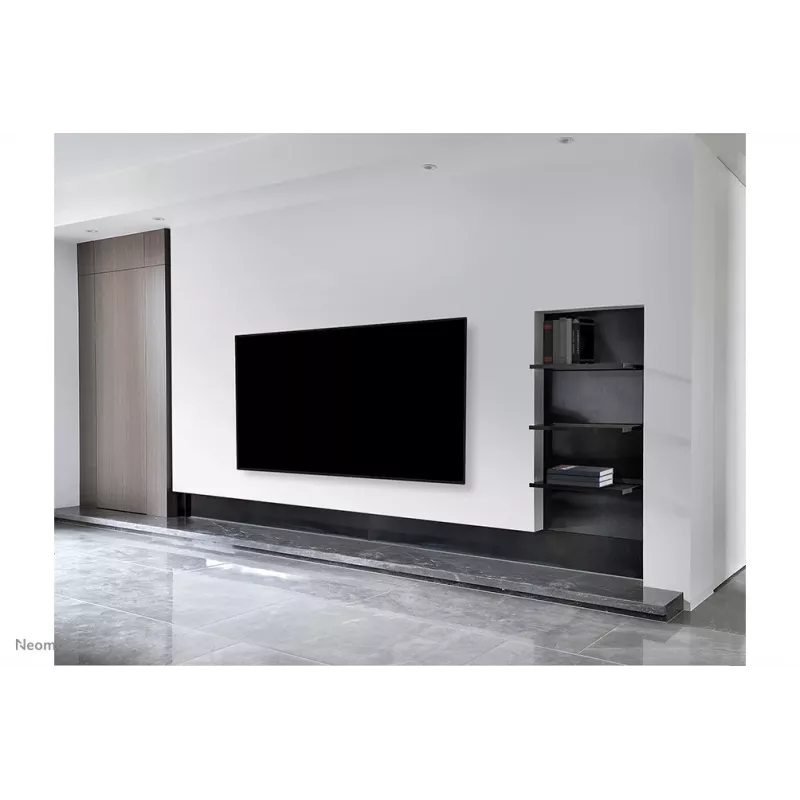 Neomounts WL30-550BL18 TV laikiklis sienai 43-86 col. - itin plokščias - lengvas montavimas
