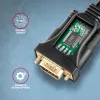 Axagon ADS-1PQN USB-A 2.0 - serijinis RS-232 DB9-M FTDI adapterio kabelis