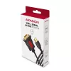 Axagon ADS-1PSN USB-A 2.0 - serial RS-232 DB9-M Prolific adapterio kabelis 1,5 m