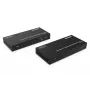 DIGITUS HDBaseT KVM Extender rinkinys - 150m 4K/60Hz USB 1.1 PoC IR juoda