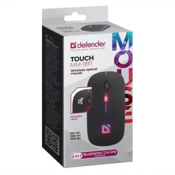 Belaidė pelė DEFENDER TOUCH MM-997 sąsaja