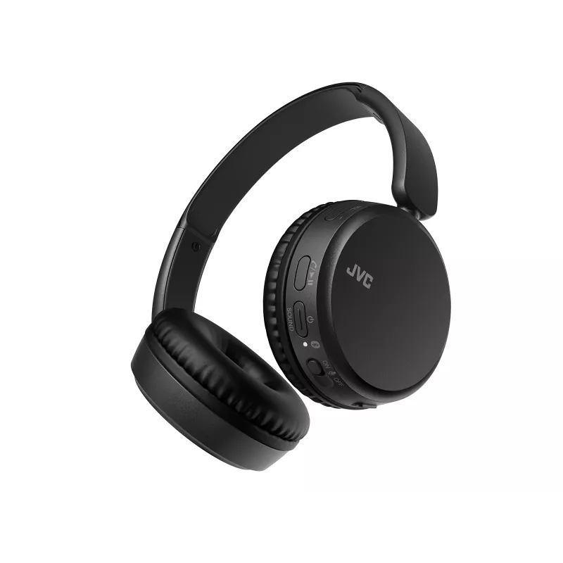 JVC Deep Bass Bluetooth ant ausies juodos, belaidės, skambučiams / muzikai, 20 - 20000 Hz, 157 g, ausinės, juodos