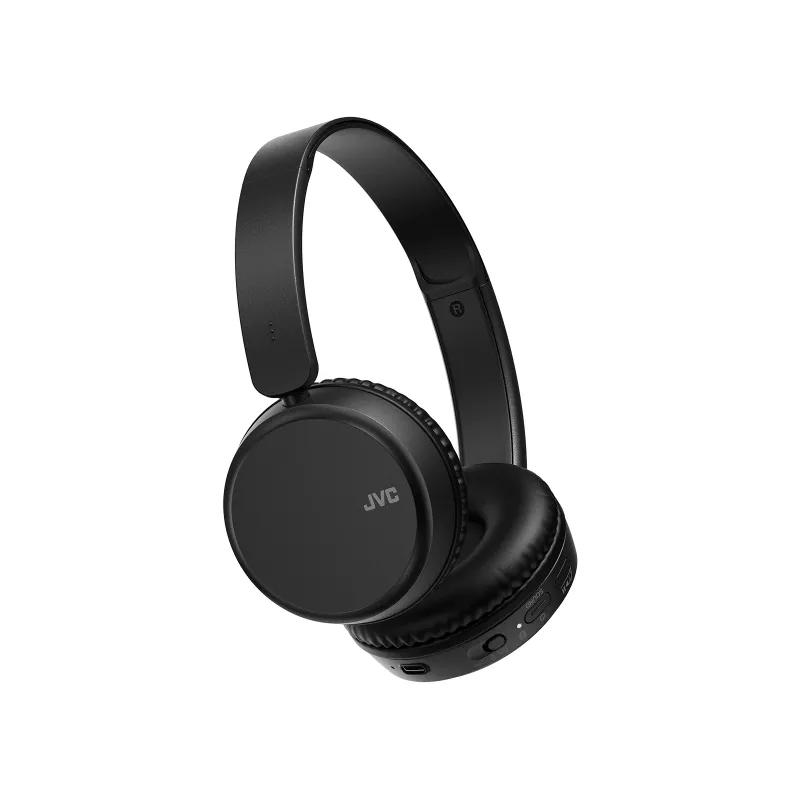 JVC Deep Bass Bluetooth ant ausies juodos, belaidės, skambučiams / muzikai, 20 - 20000 Hz, 157 g, ausinės, juodos