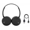 JVC Deep Bass Bluetooth ant ausies juodos, belaidės, skambučiams / muzikai, 20 - 20000 Hz, 157 g, ausinės, juodos