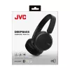 JVC Deep Bass Bluetooth ant ausies juodos, belaidės, skambučiams / muzikai, 20 - 20000 Hz, 157 g, ausinės, juodos