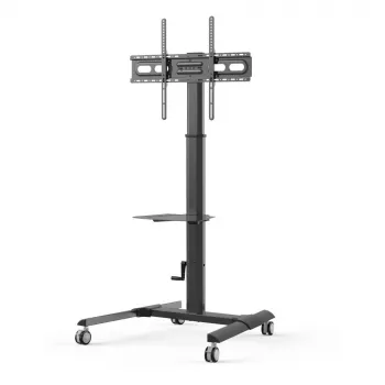 Techly ICA-TR228 multimedia cart/stand Juoda Flat panel
