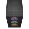 CORSAIR Mid-tower Pc Case - 3000d RGB Airflow - Juoda