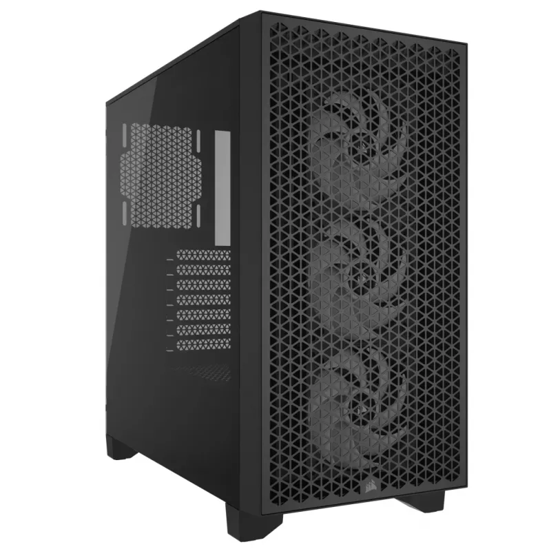 CORSAIR Mid-tower Pc Case - 3000d RGB Airflow - Juoda