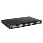D-Link DGS-1520-52MP valdomas L3 Gigabit Ethernet (10/100/1000) maitinimas per Ethernet (PoE) 1U juodos spalvos