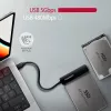 Axagon ADSA-FP2C USB-C 5Gbps - SATA 6G, 2.5 SSD/HDD SLIM adapter - Adapter - Skaitmeninių/duomenų sąsajų plokštės/adapteriai