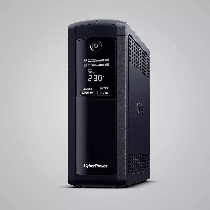 CyberPower Tracer III VP1200ELCD-FR nepertraukiamo maitinimo šaltinis (UPS) Line-Interactive 1.2 kVA 720 W 5 AC lizdai