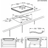 Electrolux Serie 300 LIB60420CK Juoda Built-in 59 cm Zone induction hob 4 zone(s)