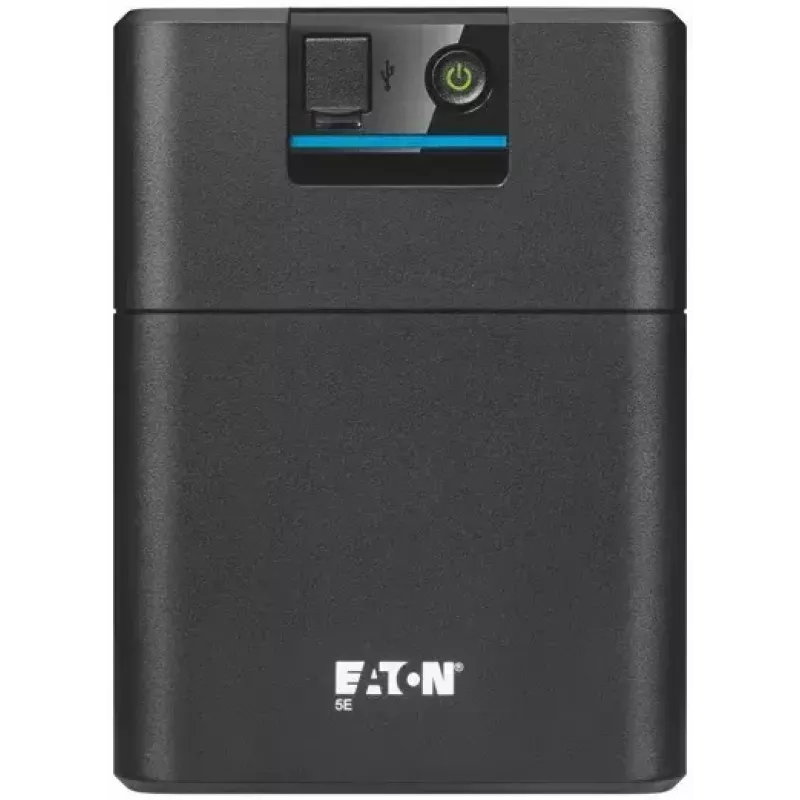 UPS Eaton 5E Gen2 1200 USB linijinis-interaktyvus 1,2 kVA / 660 W, 2x G tipo lizdai, 1x USB, bokštinis, juodas