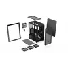 PC korpusas ENDORFY Arx 500 ARGB ATX juodas — grūdintas stiklas, ARGB, ATX, maks. GPU 350 mm, CPU aušintuvo aukštis 179 mm, 7 išplėtimo lizdai