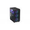 PC korpusas ENDORFY Arx 500 ARGB ATX juodas — grūdintas stiklas, ARGB, ATX, maks. GPU 350 mm, CPU aušintuvo aukštis 179 mm, 7 išplėtimo lizdai