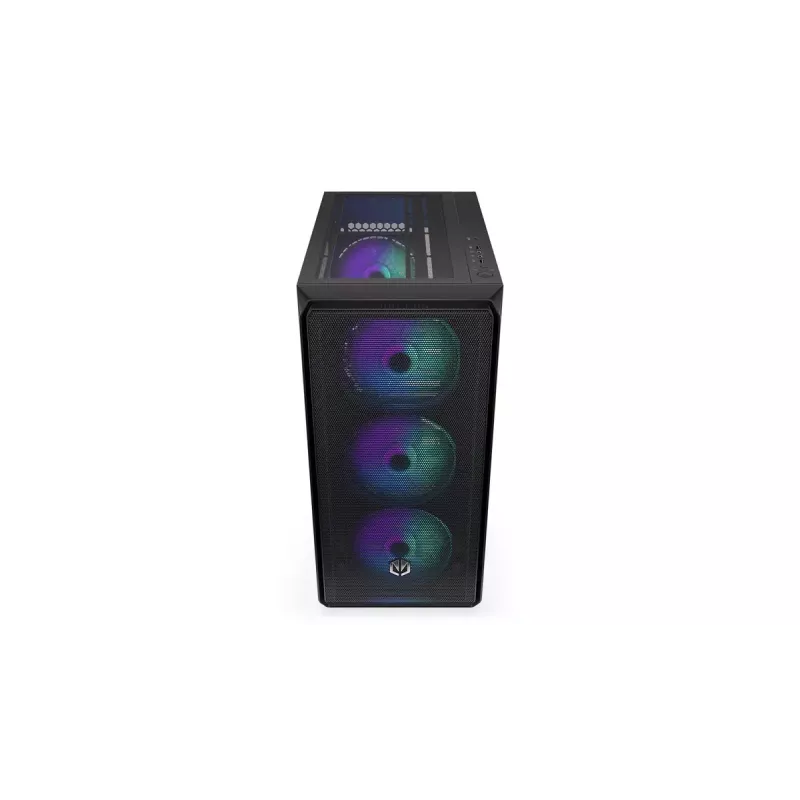 PC korpusas ENDORFY Arx 500 ARGB ATX juodas — grūdintas stiklas, ARGB, ATX, maks. GPU 350 mm, CPU aušintuvo aukštis 179 mm, 7 išplėtimo lizdai