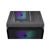 PC korpusas ENDORFY Arx 500 ARGB ATX juodas — grūdintas stiklas, ARGB, ATX, maks. GPU 350 mm, CPU aušintuvo aukštis 179 mm, 7 išplėtimo lizdai