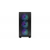 PC korpusas ENDORFY Arx 500 ARGB ATX juodas — grūdintas stiklas, ARGB, ATX, maks. GPU 350 mm, CPU aušintuvo aukštis 179 mm, 7 išplėtimo lizdai