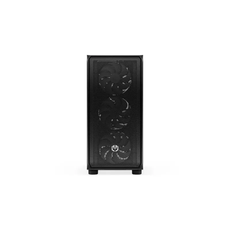 PC korpusas ENDORFY Arx 500 ARGB ATX juodas — grūdintas stiklas, ARGB, ATX, maks. GPU 350 mm, CPU aušintuvo aukštis 179 mm, 7 išplėtimo lizdai