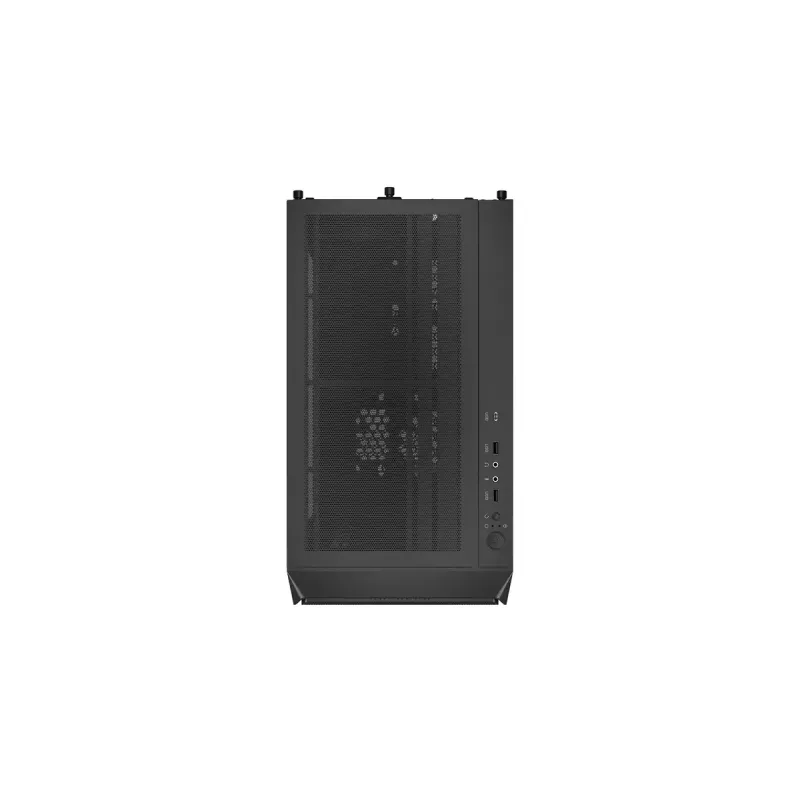PC korpusas ENDORFY Arx 500 ARGB ATX juodas — grūdintas stiklas, ARGB, ATX, maks. GPU 350 mm, CPU aušintuvo aukštis 179 mm, 7 išplėtimo lizdai