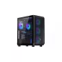 PC korpusas ENDORFY Arx 500 ARGB ATX juodas — grūdintas stiklas, ARGB, ATX, maks. GPU 350 mm, CPU aušintuvo aukštis 179 mm, 7 išplėtimo lizdai