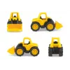 Žaislinis žemės krautuvas Lena Workies 01262 plastikinis statybinis automobilis smėliui ir žaidimams