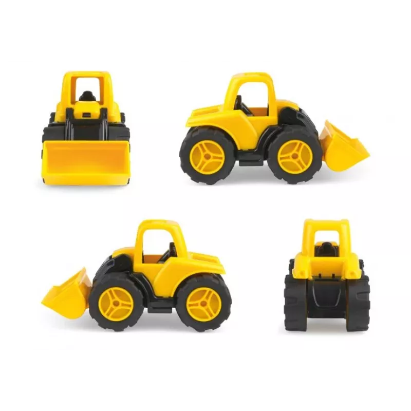 Žaislinis žemės krautuvas Lena Workies 01262 plastikinis statybinis automobilis smėliui ir žaidimams