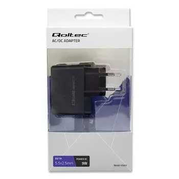 Maitinimo adapteris Qoltec 52403 vidinis 9W juodas 220-240V