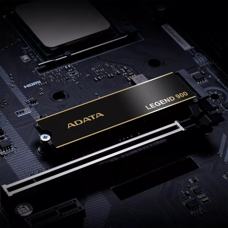 SSD M.2 2280 ADATA LEGEND 900 512 GB PCIe 4.0 NVMe 7000/5400 MB/s, TBW 1200, AES aparatinės įrangos šifravimas