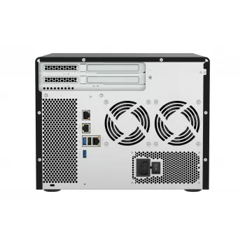 QNAP TS-855X SAN bokštinis Intel Atom® C5125 8 GB DDR4 0 TB QNAP QTS juodos spalvos